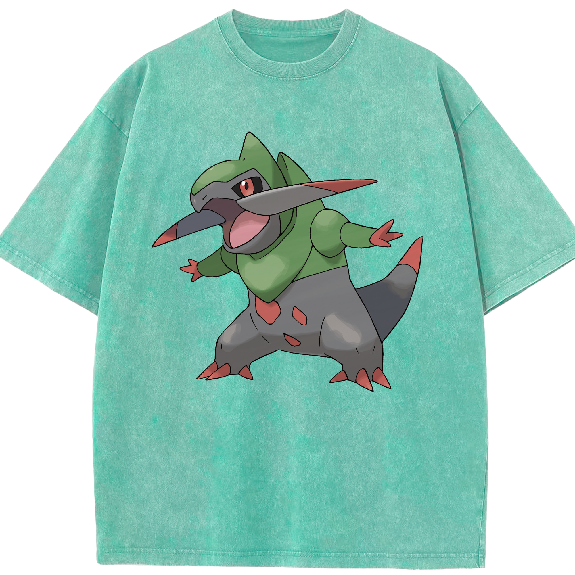 （画像用） ポケットモンスター Pokémon 綿100% ヴィンテージ風 半袖Tシャツ（フロントプリント）